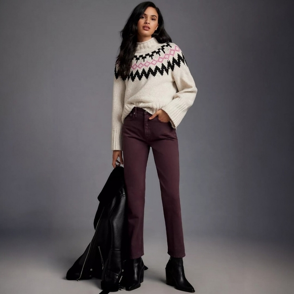 Etica Denim - Etica Finn High-Rise Slim Straight-Leg Jean 27
